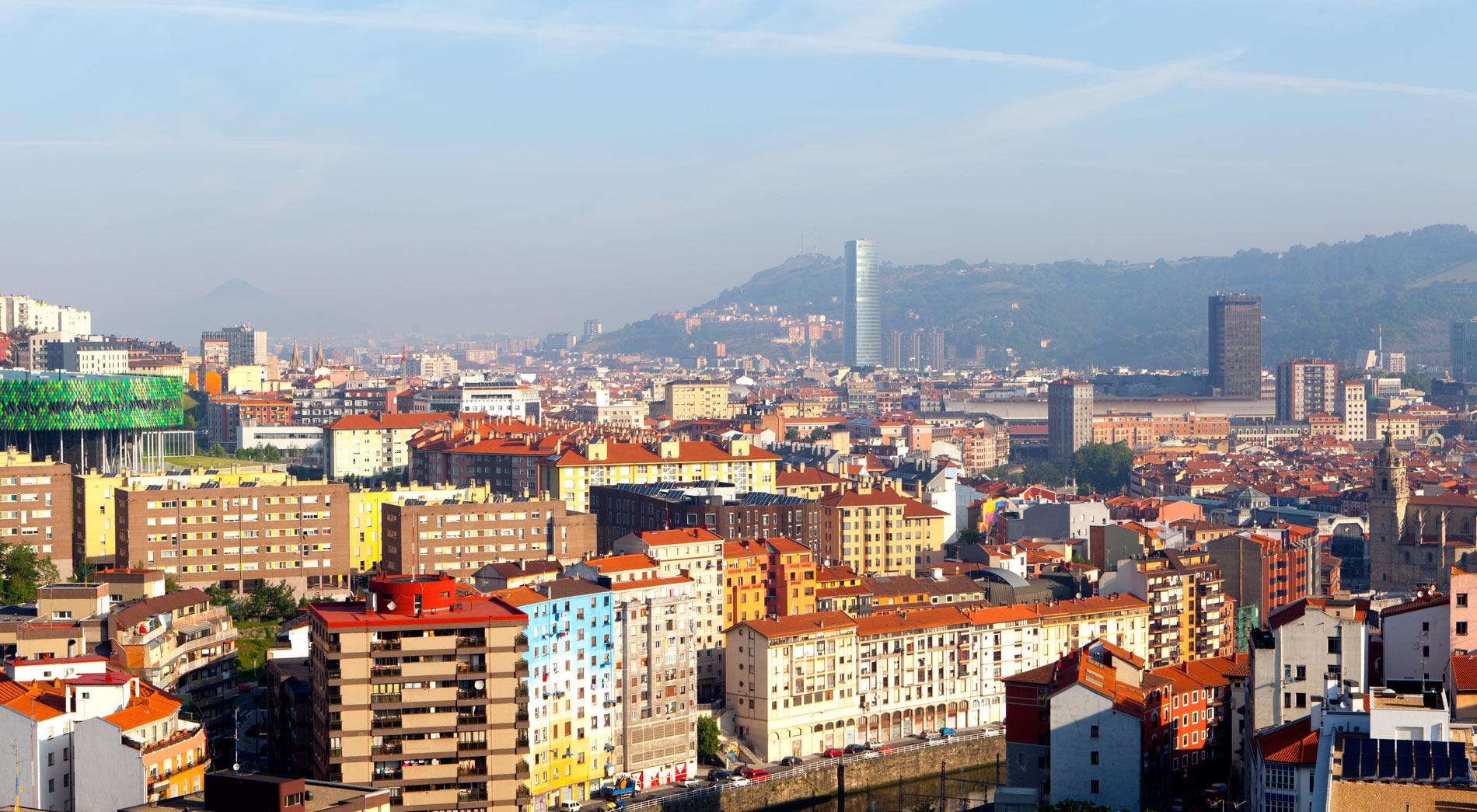 Spirit Hotel Gran Bilbao Luaran gambar San Sebastián skyline